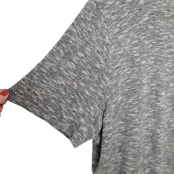 Ava & Viv Hi Lo Sweater Shirt Womens Size 3X Gray Lightweight - Picture 4 of 8